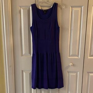 INC International Concepts Vibrant Purple/Royal Mini Dress
